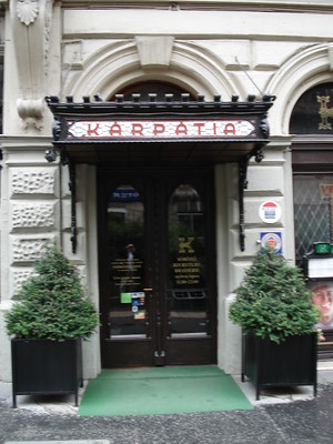 Karpatia restaurant entrance