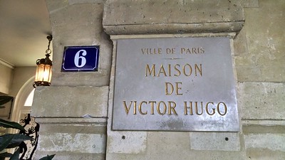 Maison de Victor Hugo sign
