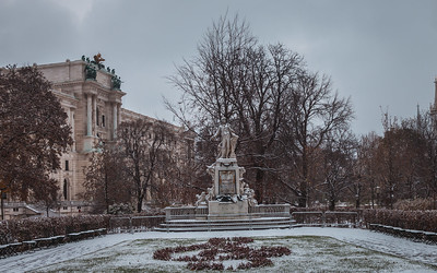 Mozart memorial in Burggarten