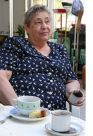 Reading coffee grounds