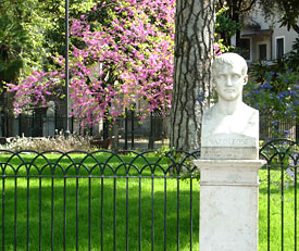 Napoleon's bust in the Villa Borghese.