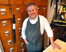 Thierry Millot, umbrella doctor.