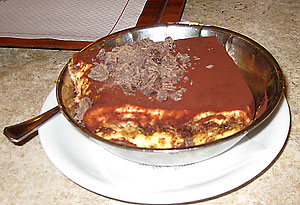 Tiramisu at Pompi. The best in Rome?