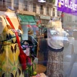 "Soldes" on rue des Abbesses. Photos by Theadora Brack.