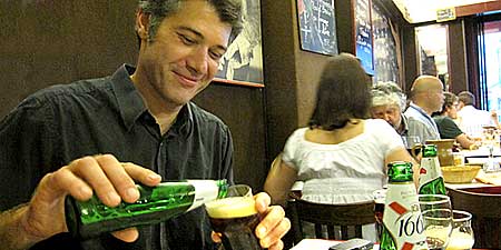 Local Laurent demonstrates the art of the Picon.