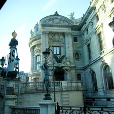 The Palais Garnier.