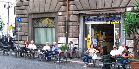 The Sant Eustachio caffe