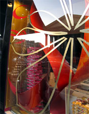 The window displays of l’épiceries Fauchon The decadent displays at l'épiceries Fauchon