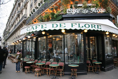 Cafe de Flore exterior
