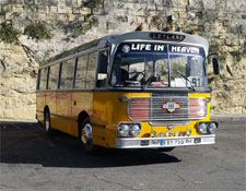 Malta is noted for its fabulous old-fashioned buses.
