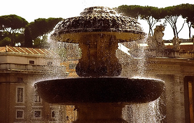 round fountain