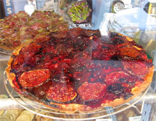 Tartes at Les Petits Mitrons.