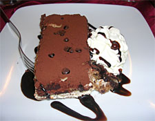 Tiramisu from Rosa dei Venti.