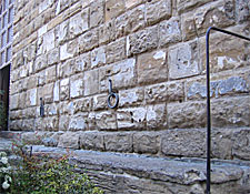 Can you spot Michelangelo's mini-portrait?