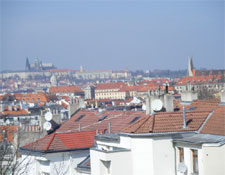 The view from Vysehrad