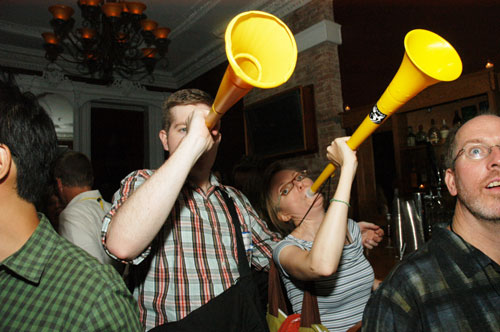 More vuvuzela, Brooklyn Nomad!