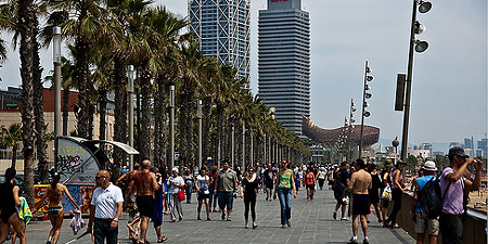 La Barceloneta in Barcelona