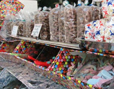 Haribo street candy in Paris