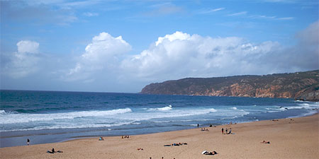 Guincho Beach near Cascais, Portugal
