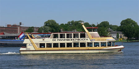 The Pancake Boat in Amsterdam, The Netherlands