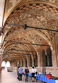 Arches at the Palazzo della Ragione Palazzo della Ragione, Padova, Italy