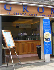 Grom Gelateria in Venice, Italy