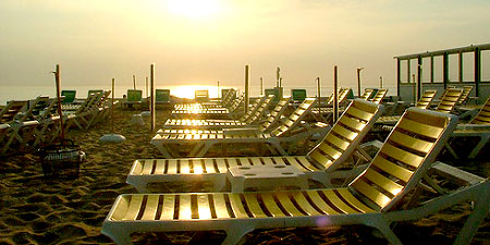 Zandvoort aan Zee beach in Amsterdam