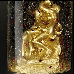 Rodin Museum snow globe