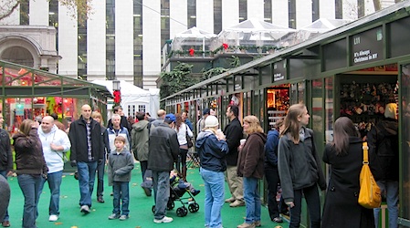Bryant Park holiday market