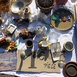 Flea market Paris flea market