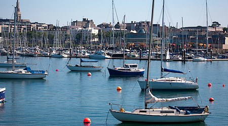 Dun Laoghaire harbor