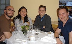 Alex, Vivien, Tom, Pete