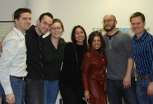 Tom, TJ, Laura, Viv, Annie, Alex, Pete