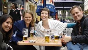 Vivien, Kari, Meredith and Pete