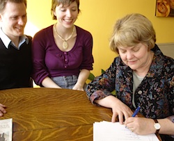 Pete, Meredith, Suzanne