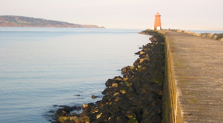 South Wall swimming spot in Dublin