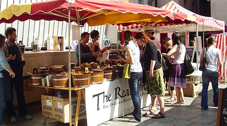 Dublin Temple Bar food market
