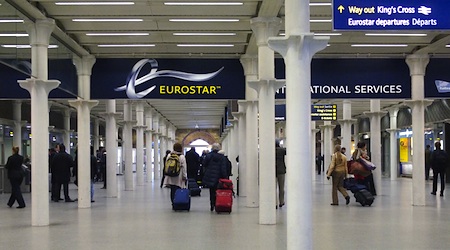 London Eurostar terminal