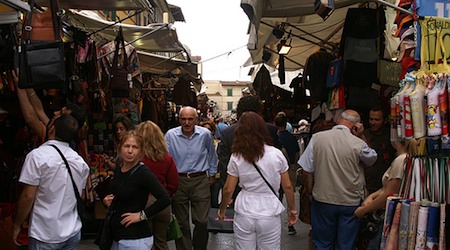 Florence San Lorenzo market