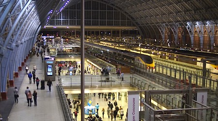 London St Pancras station