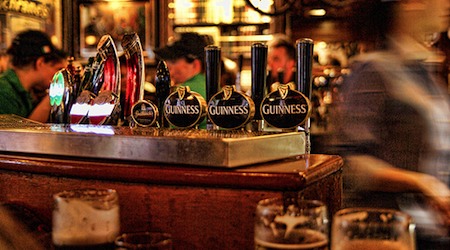 Dublin pub Temple Bar interior