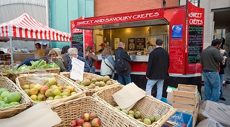 Temple Bar Market in Dublin