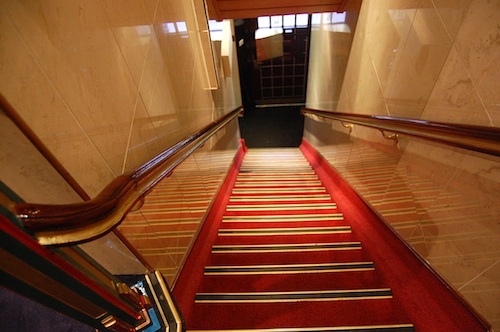 Nadia Hotel stairs