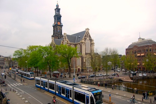 Nadia Hotel Amsterdam view from room