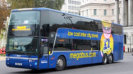 London to Paris on Megabus