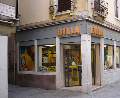 Billa grocery store