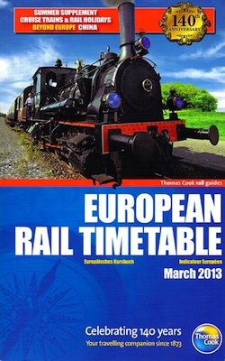 Thomas Cook European Rail Timetable