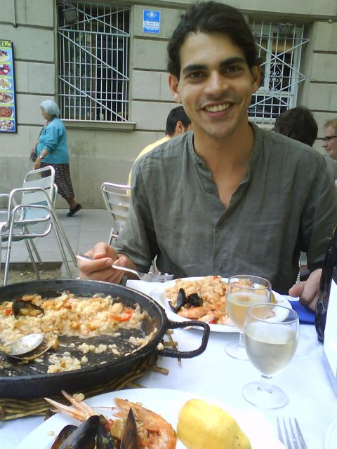  Paella in Barcelona, Spain 