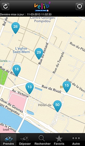 Velib' app