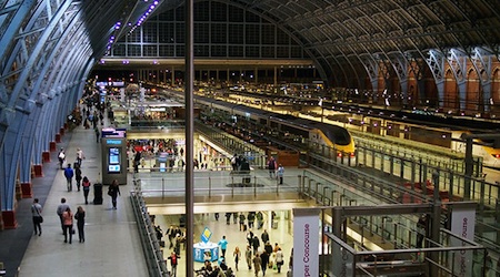 London St Pancras Station